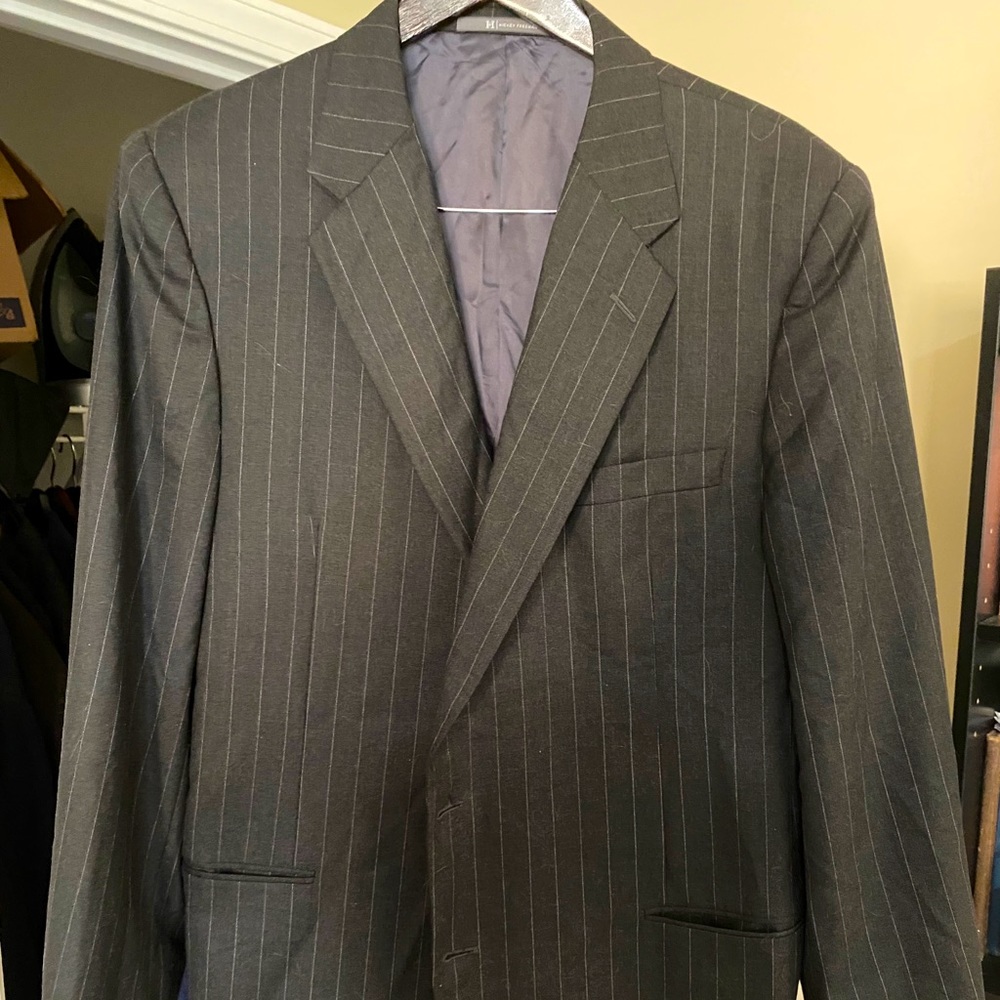 Hicky Freeman blazer with Lori Pianna fabric.